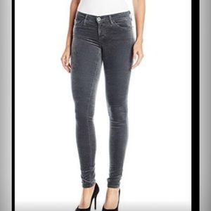 AG Adriano Goldschmied Velvet Super Skinny Pants